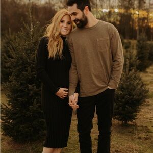 Bohme Black Long Sleeve Dress